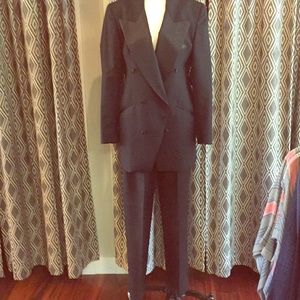 Nicole Miller woman’s tuxedo.